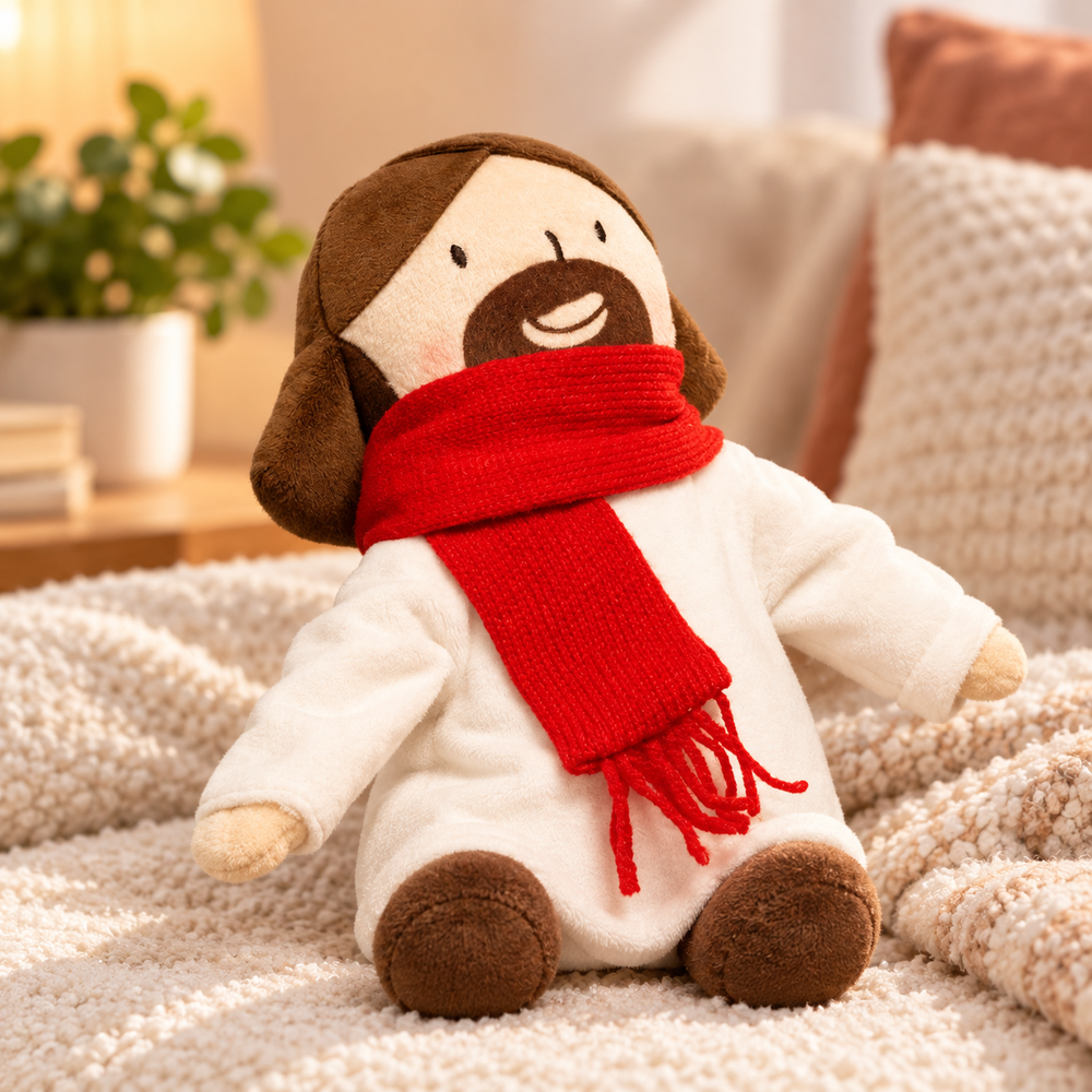 Hand-Knitted Jesus Doll — A Gentle Reminder of Love and Faith