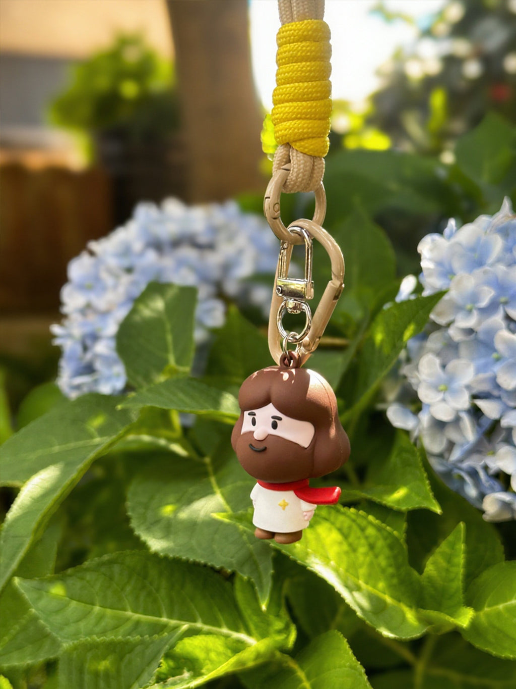 Light & Salt Living · PVC Soft Vinyl Jesus Figure Multi-purpose Ornament Keychain