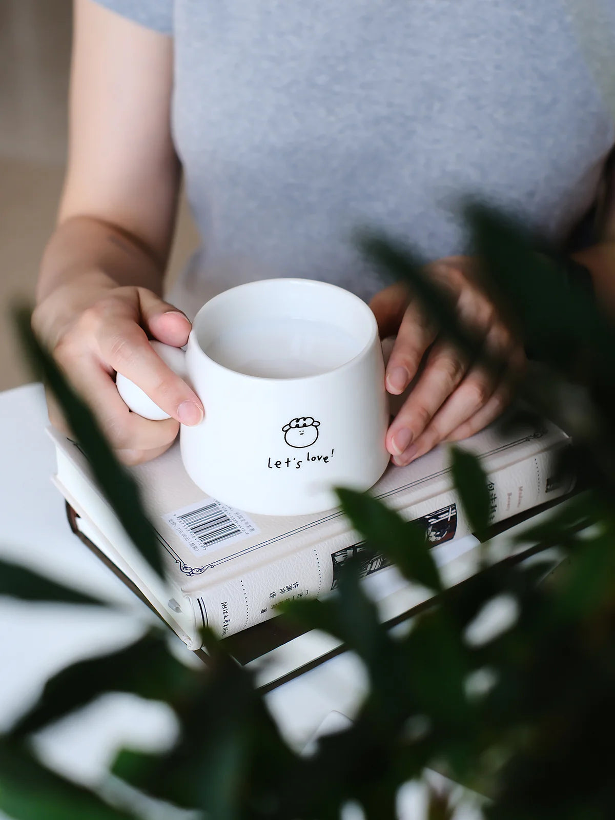 "More Love" Mug with Spherical Handle