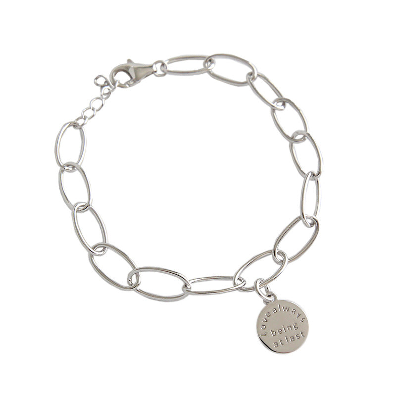 Light & Salt Living · Original "Love Always" S925 Sterling Silver Minimalist Bracelet