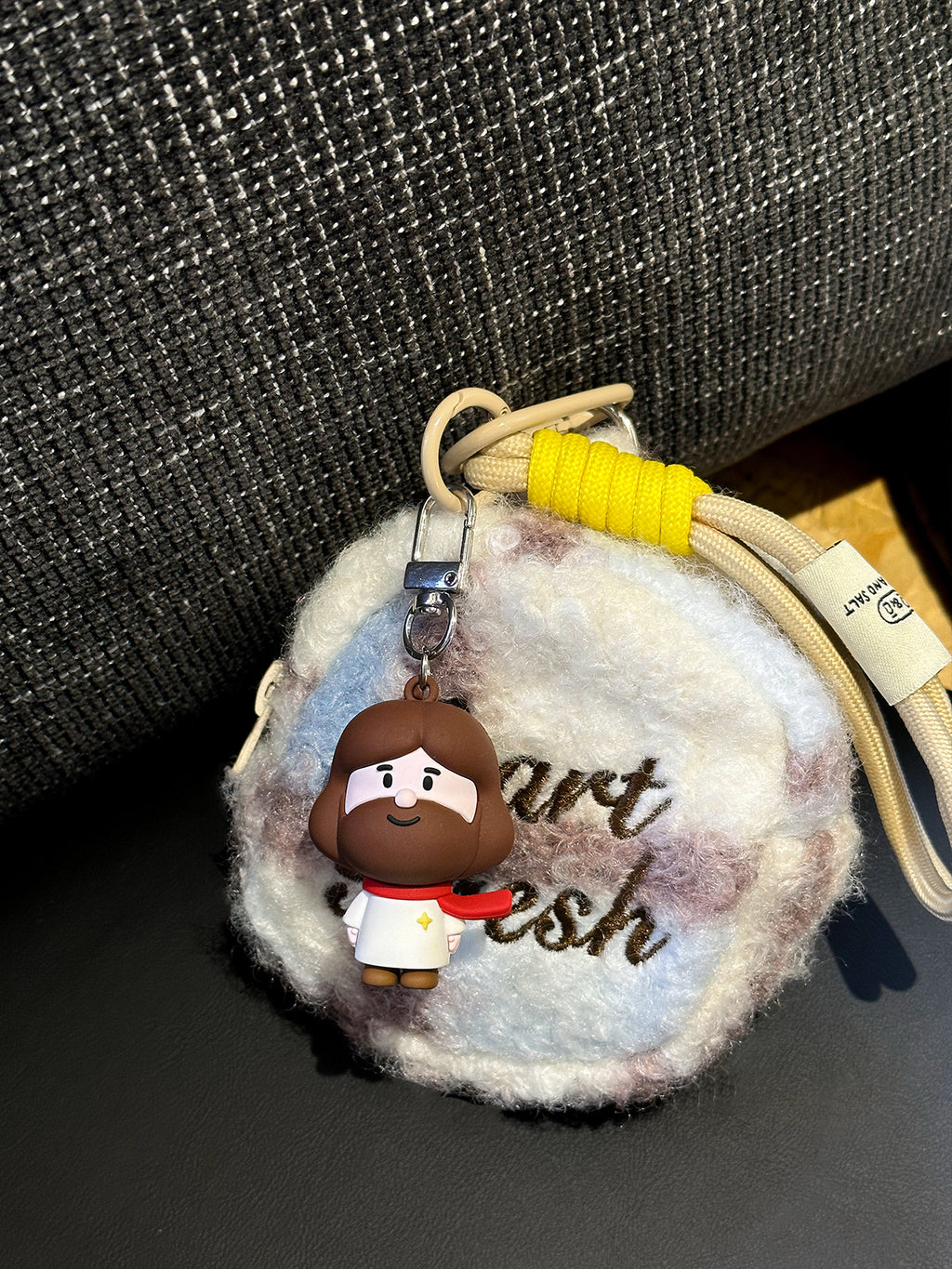 Light & Salt Living · PVC Soft Vinyl Jesus Figure Multi-purpose Ornament Keychain
