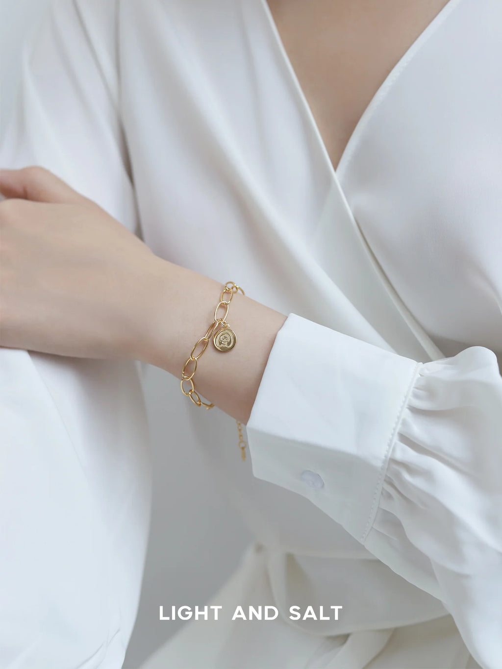 Light & Salt Living · Minimalist S925 Sterling Silver Bracelet - "Jesus Makes All Things Better"