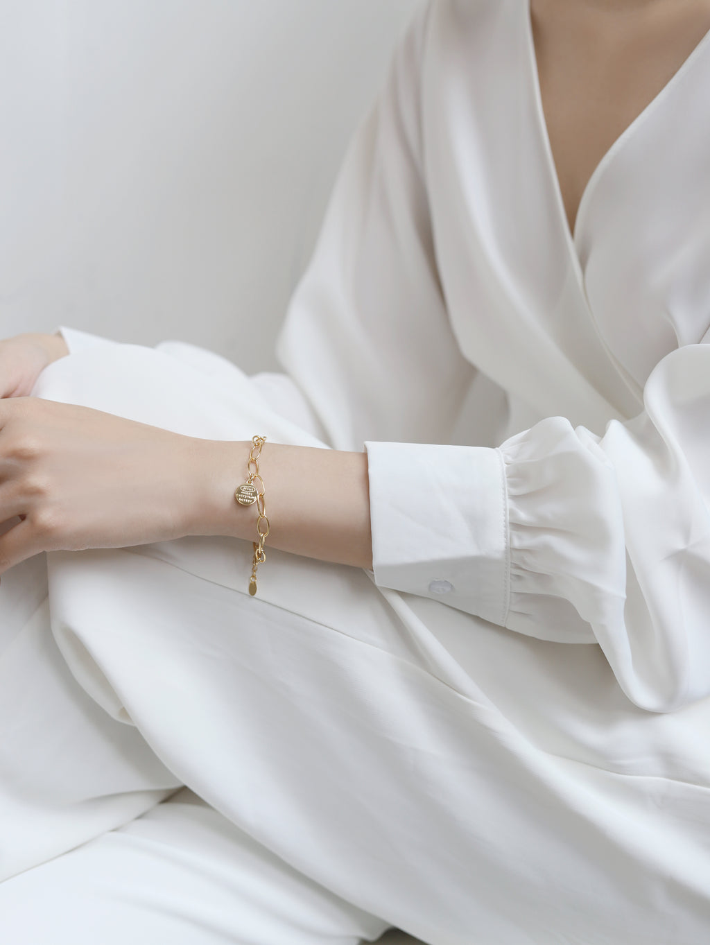 Light & Salt Living · Original "Love Always" S925 Sterling Silver Minimalist Bracelet