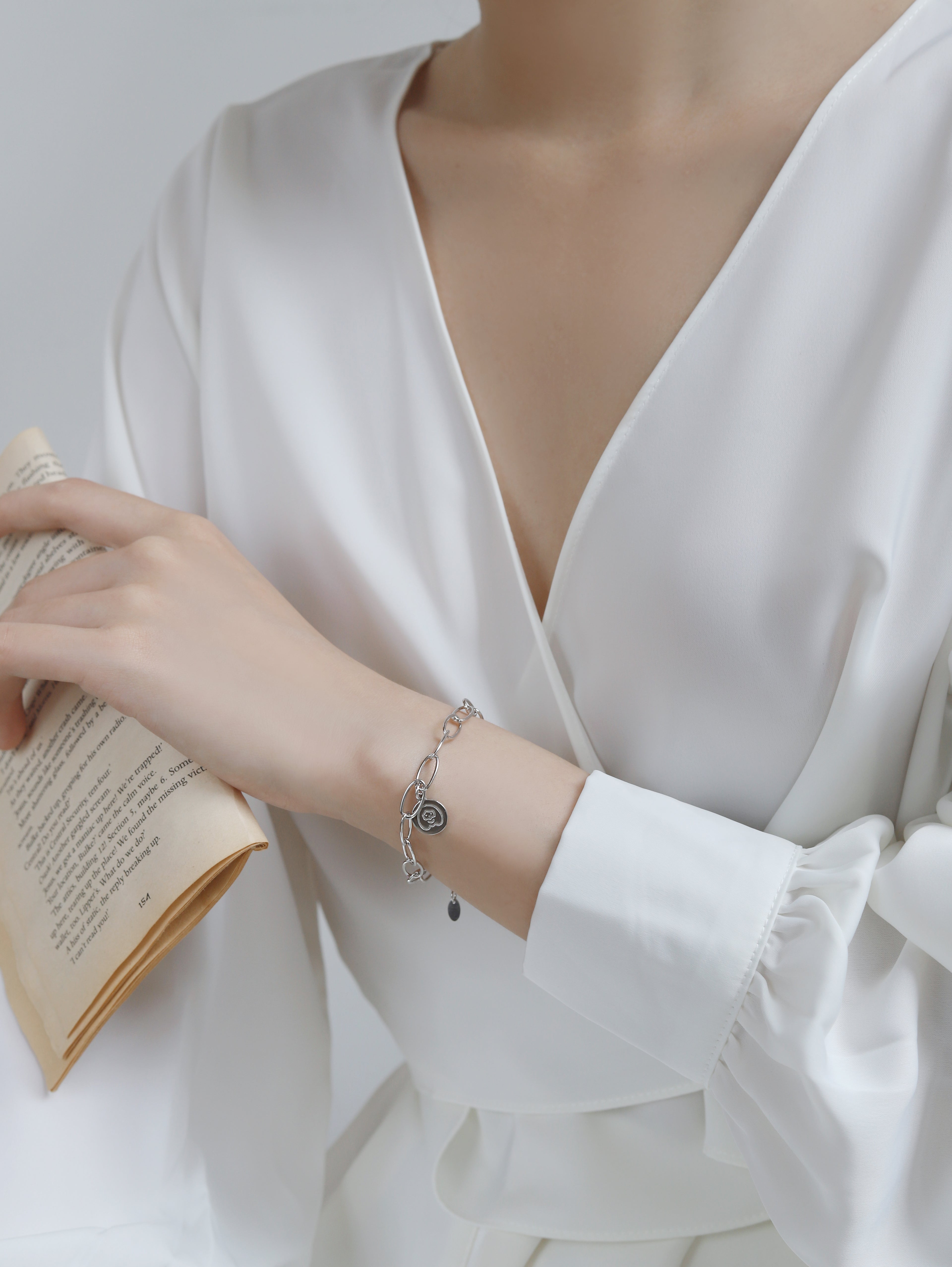Light & Salt Living · Original "Love Always" S925 Sterling Silver Minimalist Bracelet