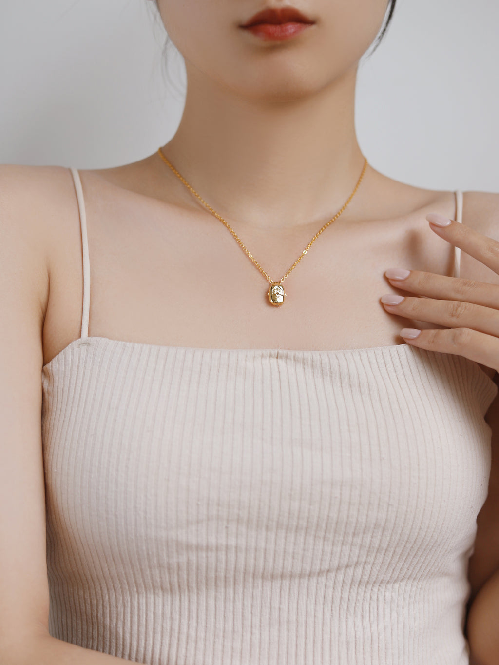 Light & Salt Living · Original Design S925 Sterling Silver Minimalist Couple's Necklace
