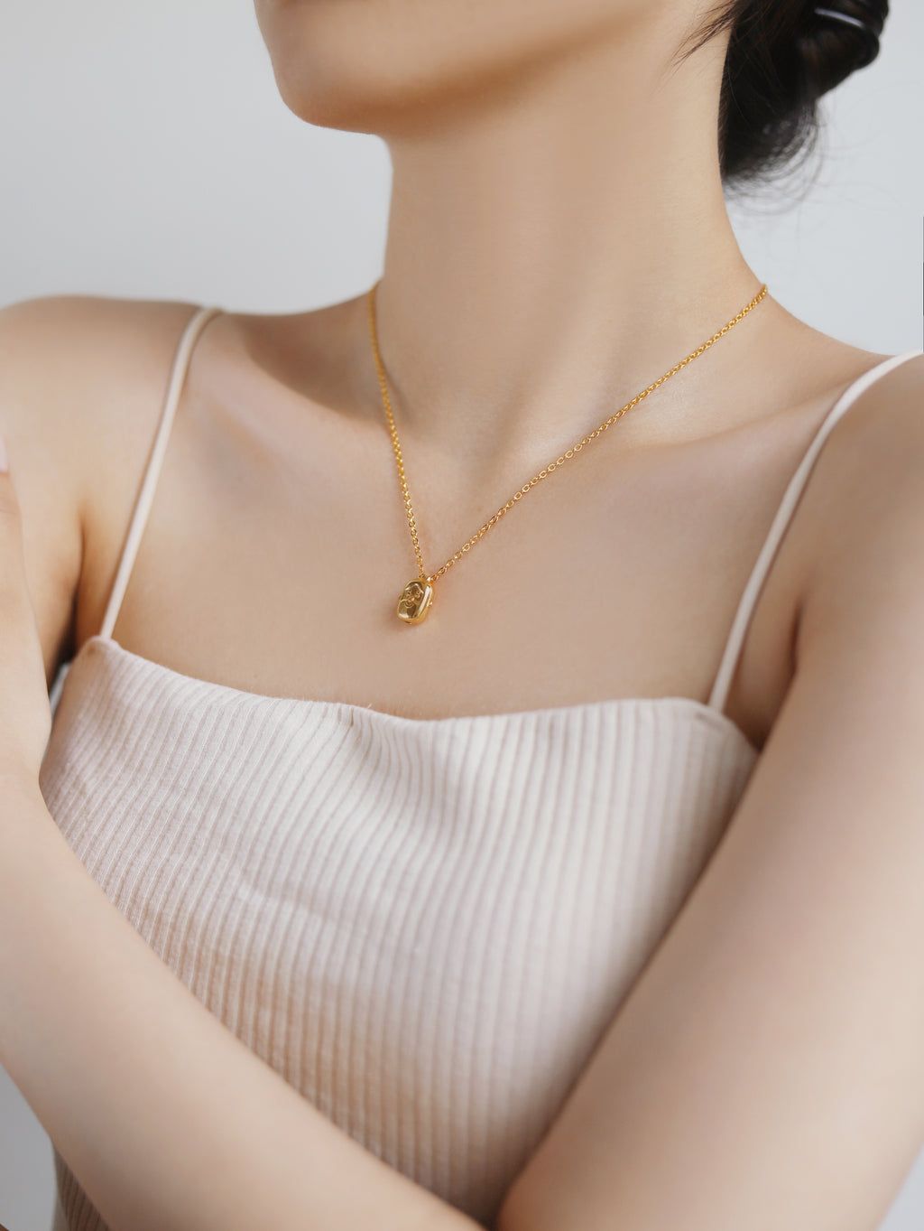 Light & Salt Living · Original Design S925 Sterling Silver Minimalist Couple's Necklace