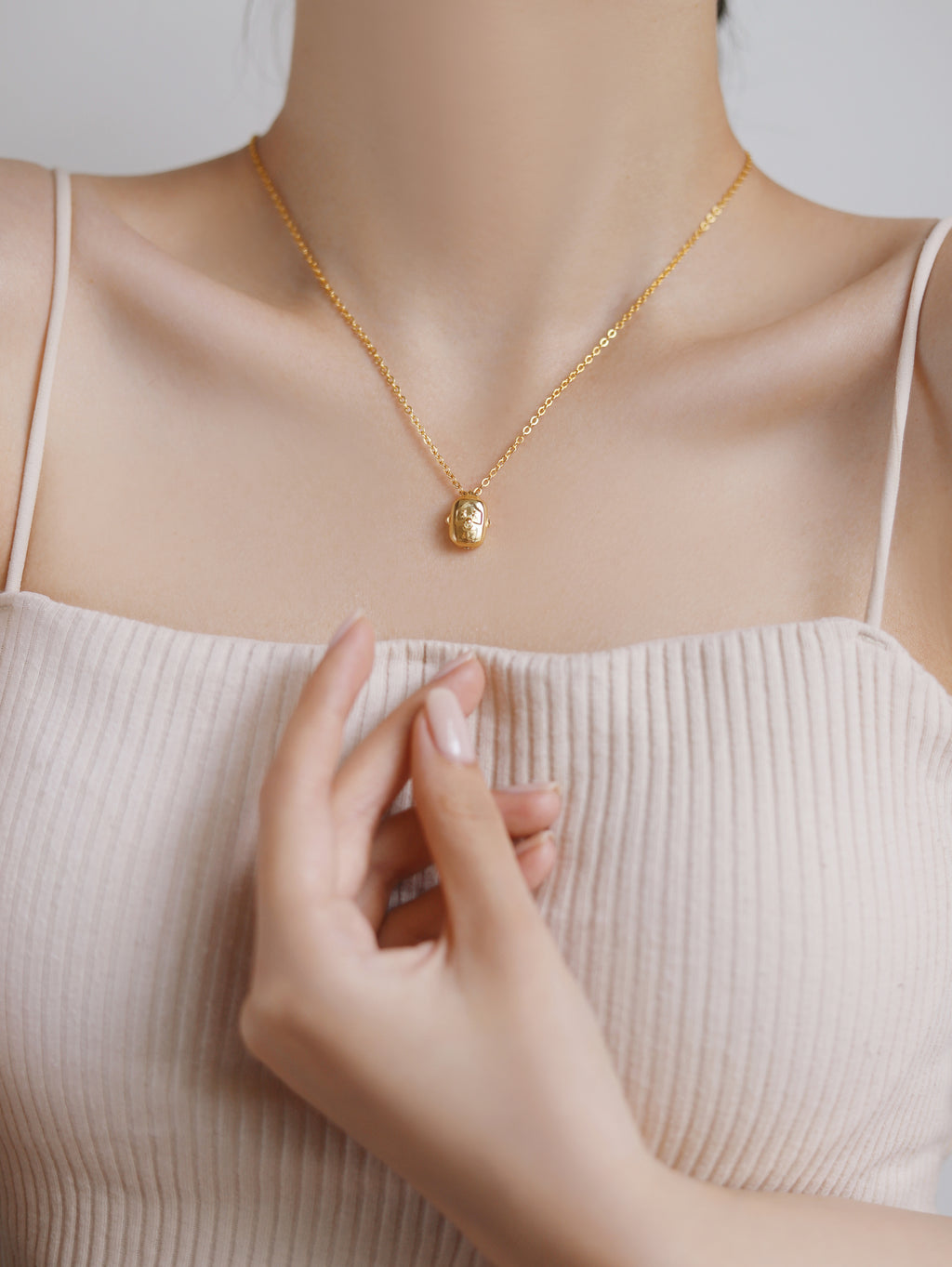Light & Salt Living · Original Design S925 Sterling Silver Minimalist Couple's Necklace
