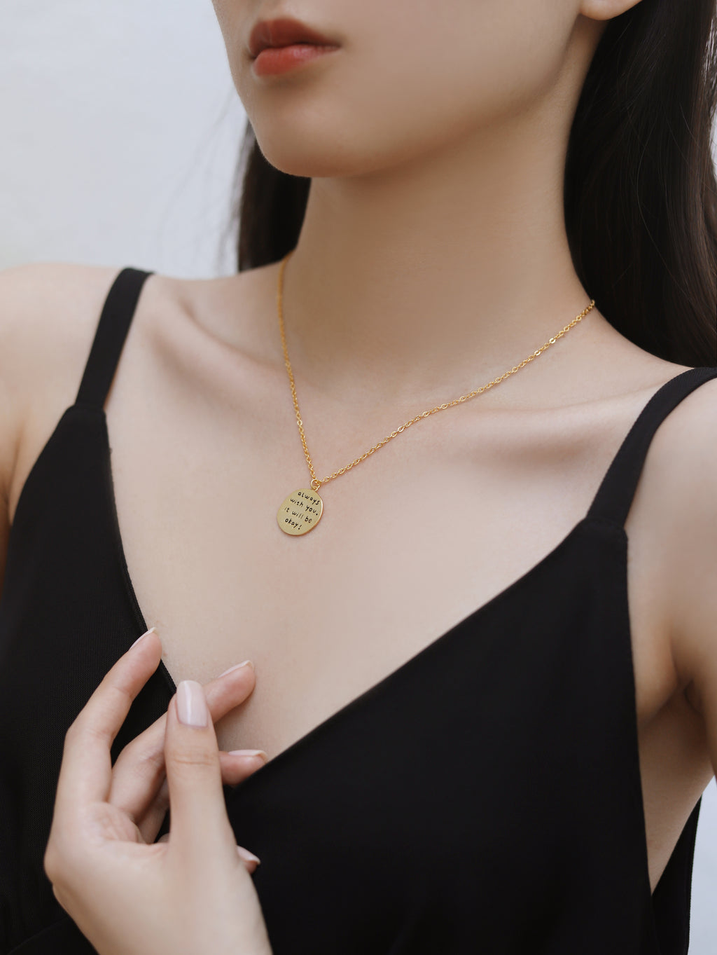 Light & Salt Living · Original "Embrace" Gold Plated Necklace