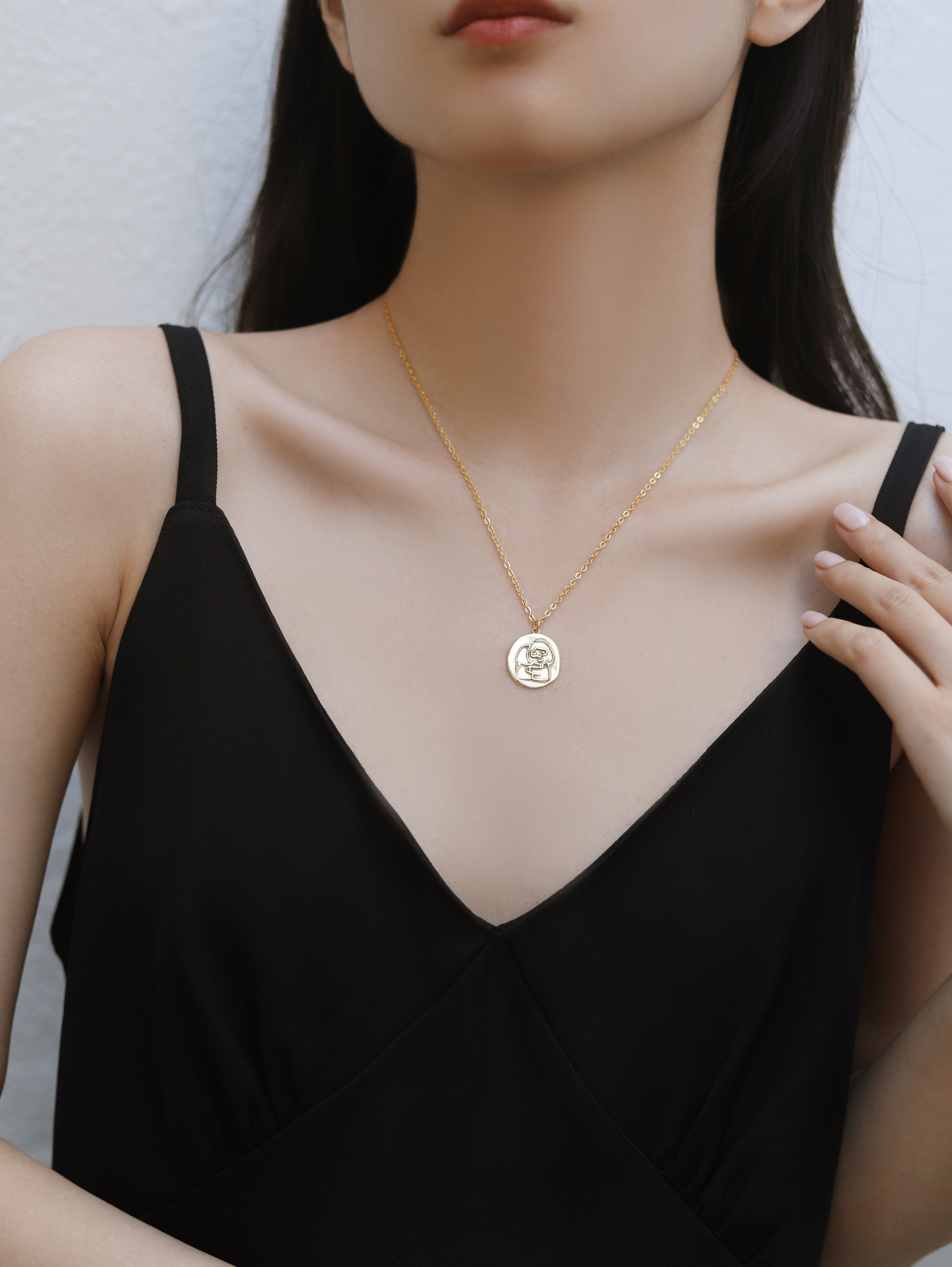 Light & Salt Living · Original "Embrace" Gold Plated Necklace