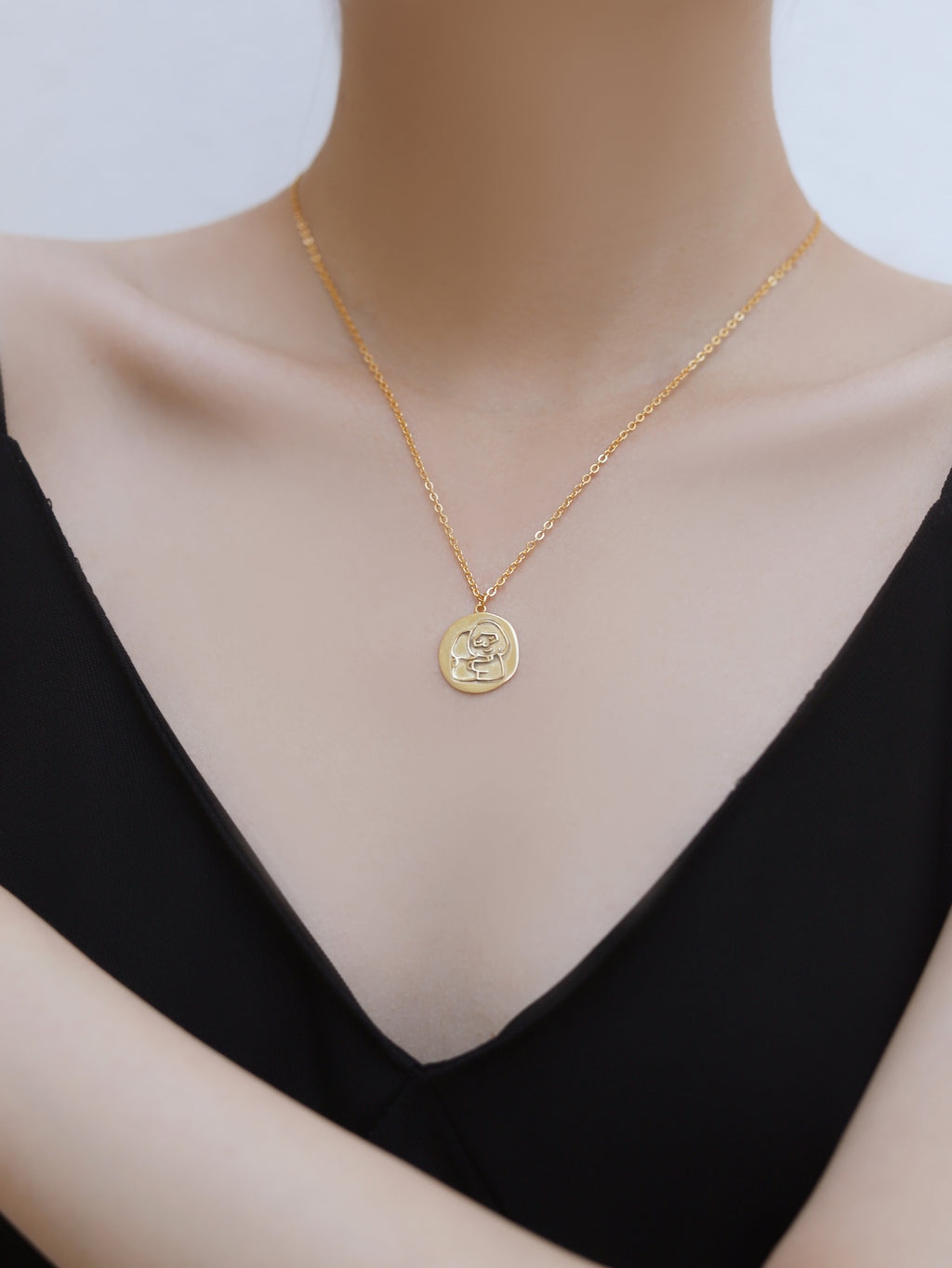 Light & Salt Living · Original "Embrace" Gold Plated Necklace
