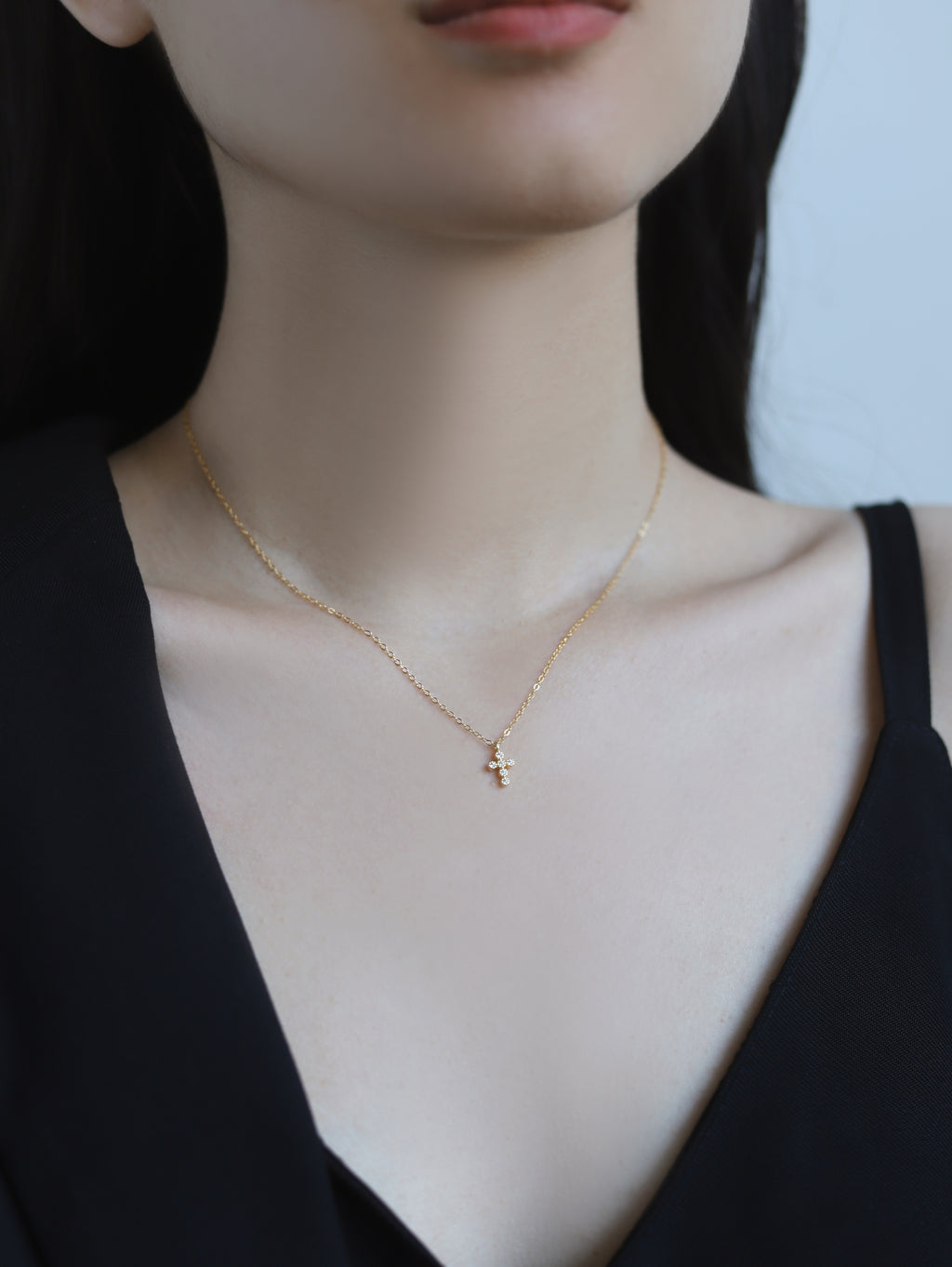 Light & Salt Living · Original Gold Plated Cross Necklace