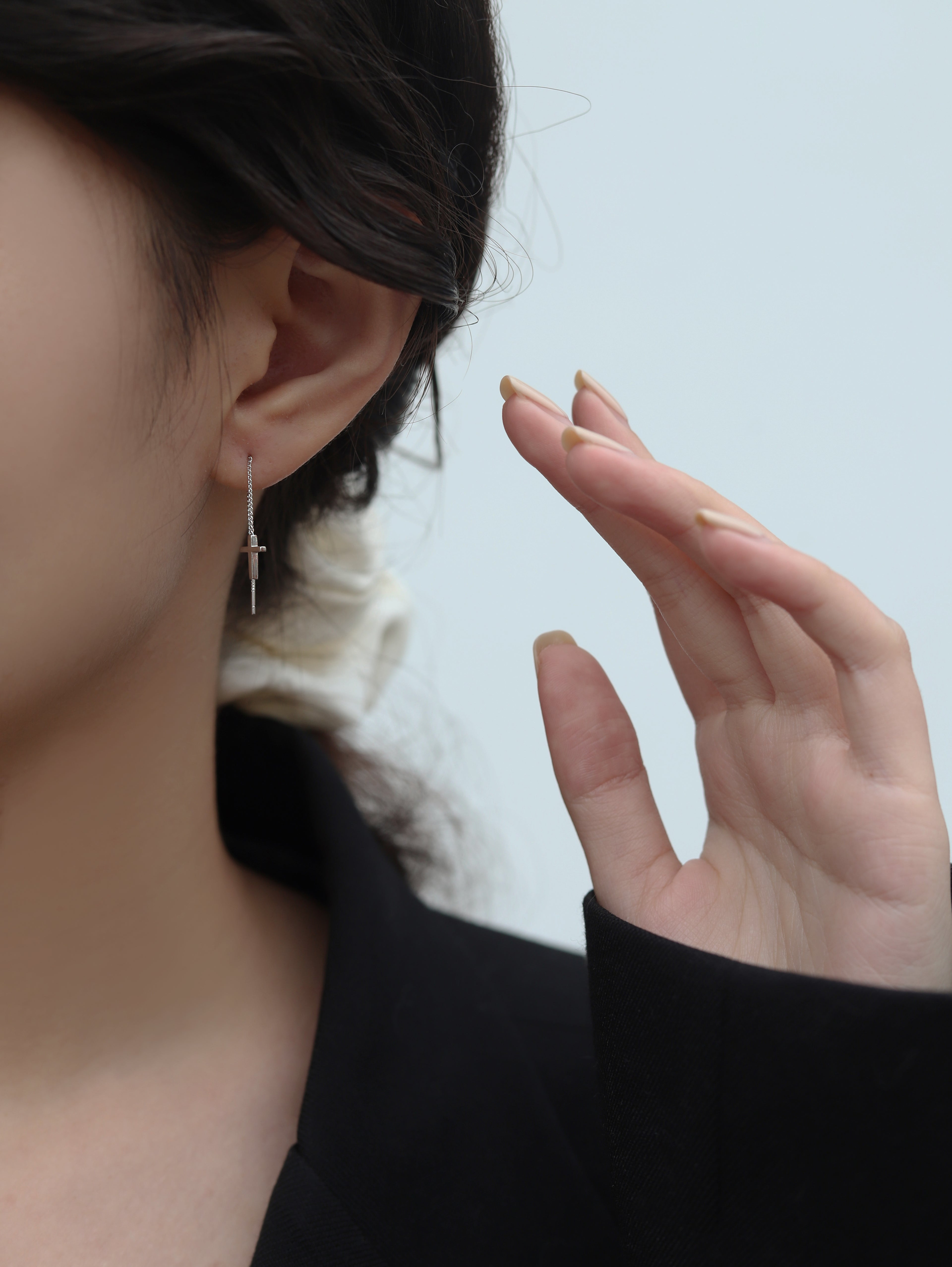 Light & Salt Living · Original S925 Sterling Silver Minimalist Earrings