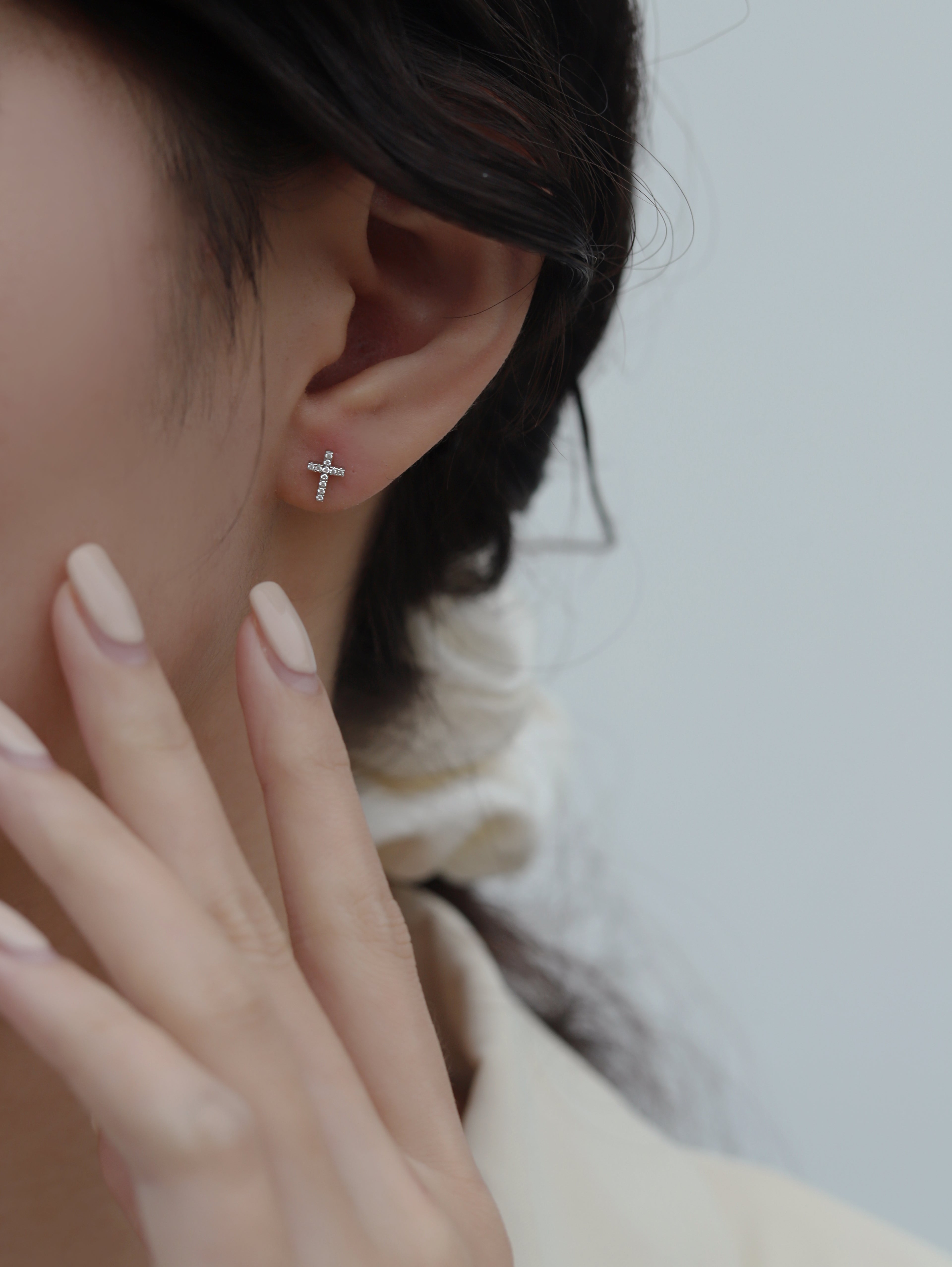 S925 Sterling Silver Versatile Minimalist Stud Earrings — Petite, Elegant, and Unique