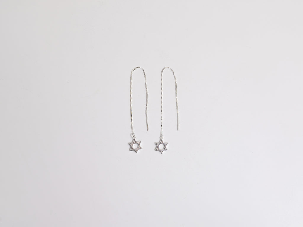 Light & Salt Living · Original S925 Sterling Silver Hexagram Minimalist Earrings