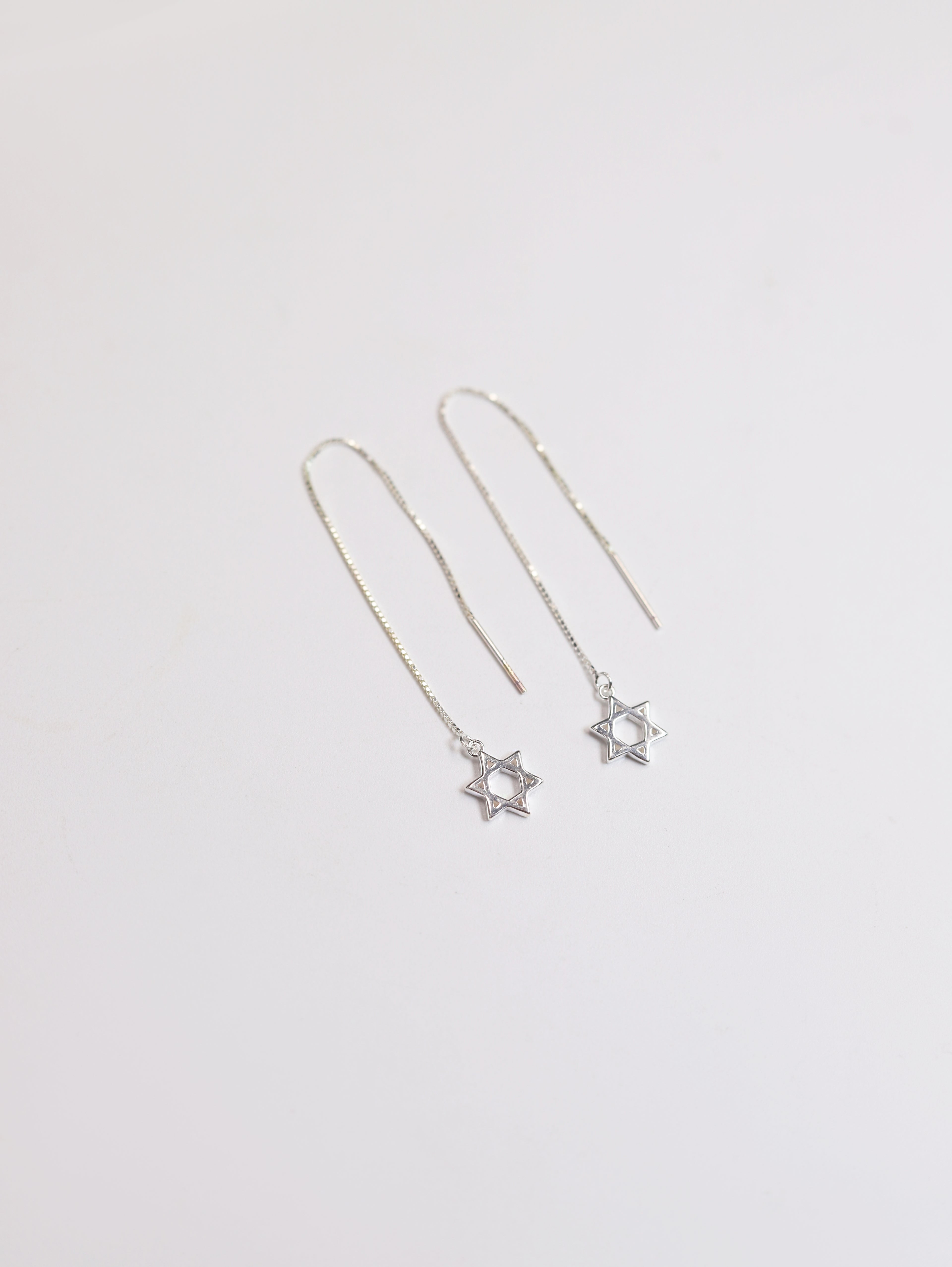 Light & Salt Living · Original S925 Sterling Silver Hexagram Minimalist Earrings