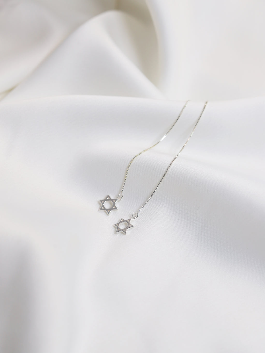 Light & Salt Living · Original S925 Sterling Silver Hexagram Minimalist Earrings