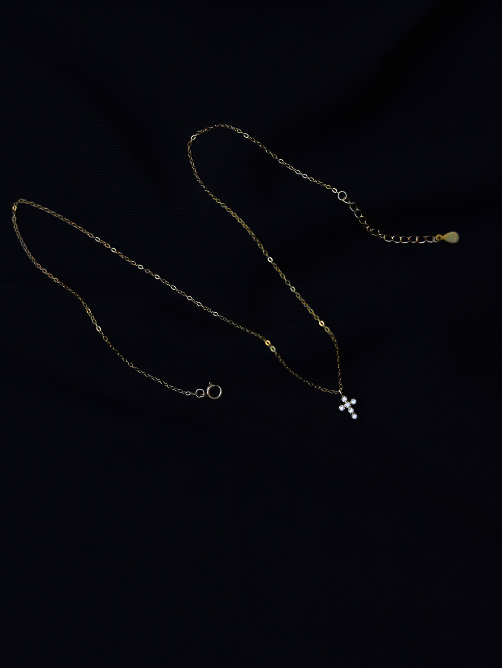 Light & Salt Living · Original Gold Plated Cross Necklace