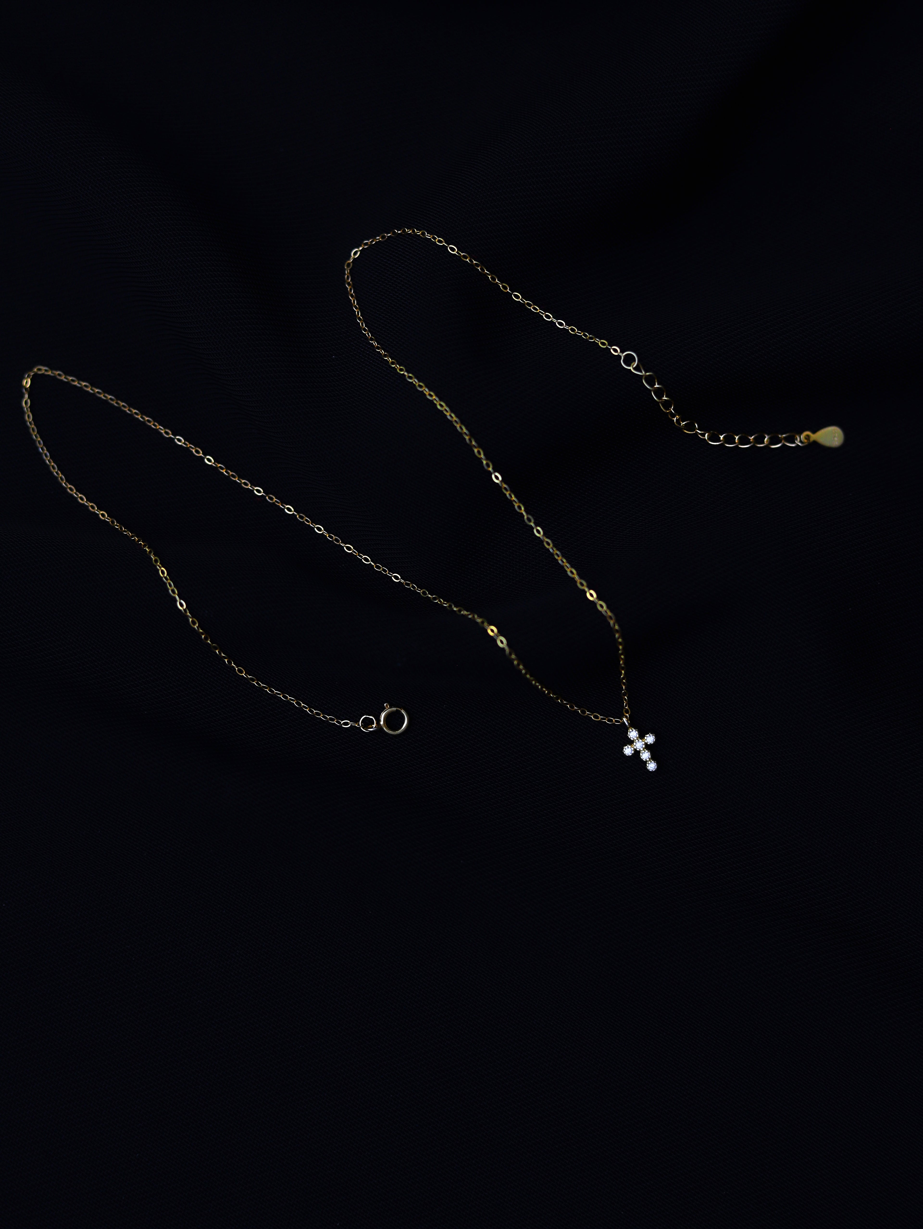 Light & Salt Living · Original Gold Plated Cross Necklace