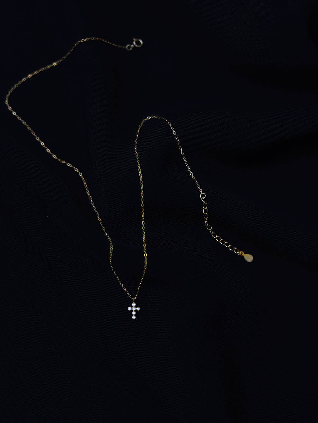 Light & Salt Living · Original Gold Plated Cross Necklace