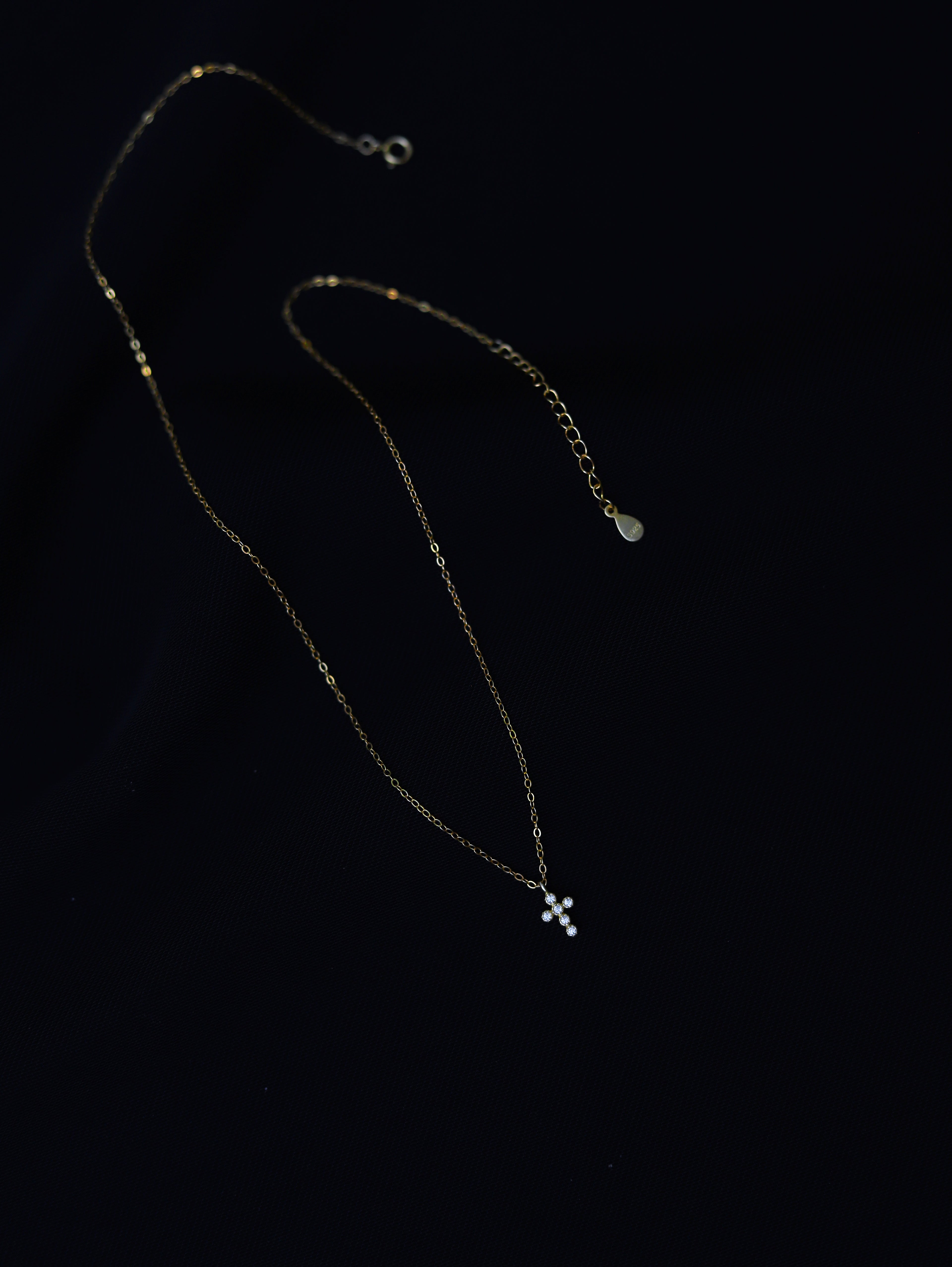 Light & Salt Living · Original Gold Plated Cross Necklace