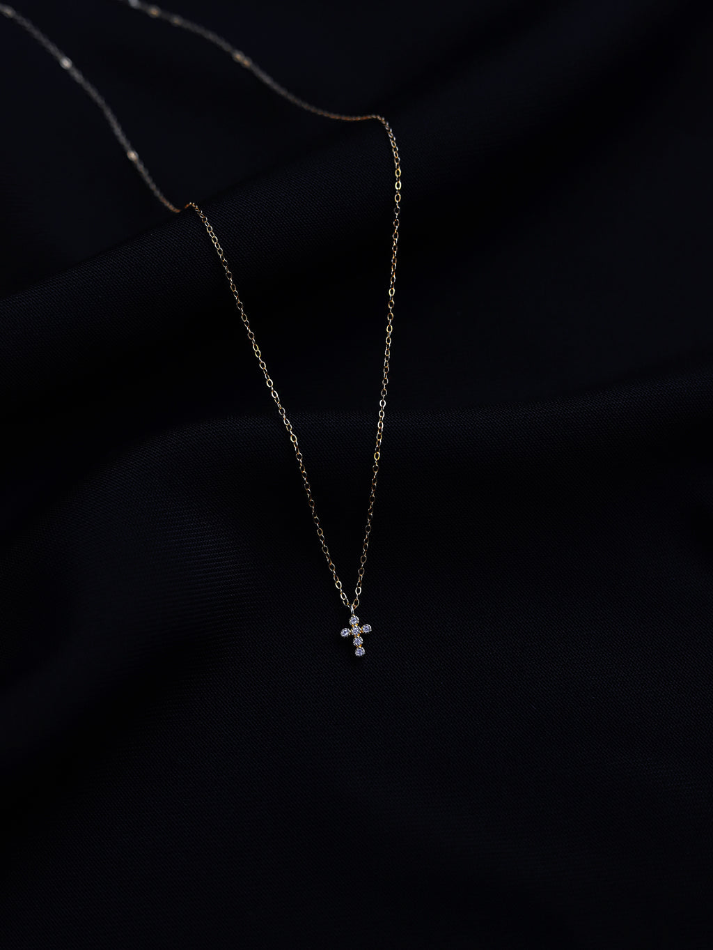 Light & Salt Living · Original Gold Plated Cross Necklace