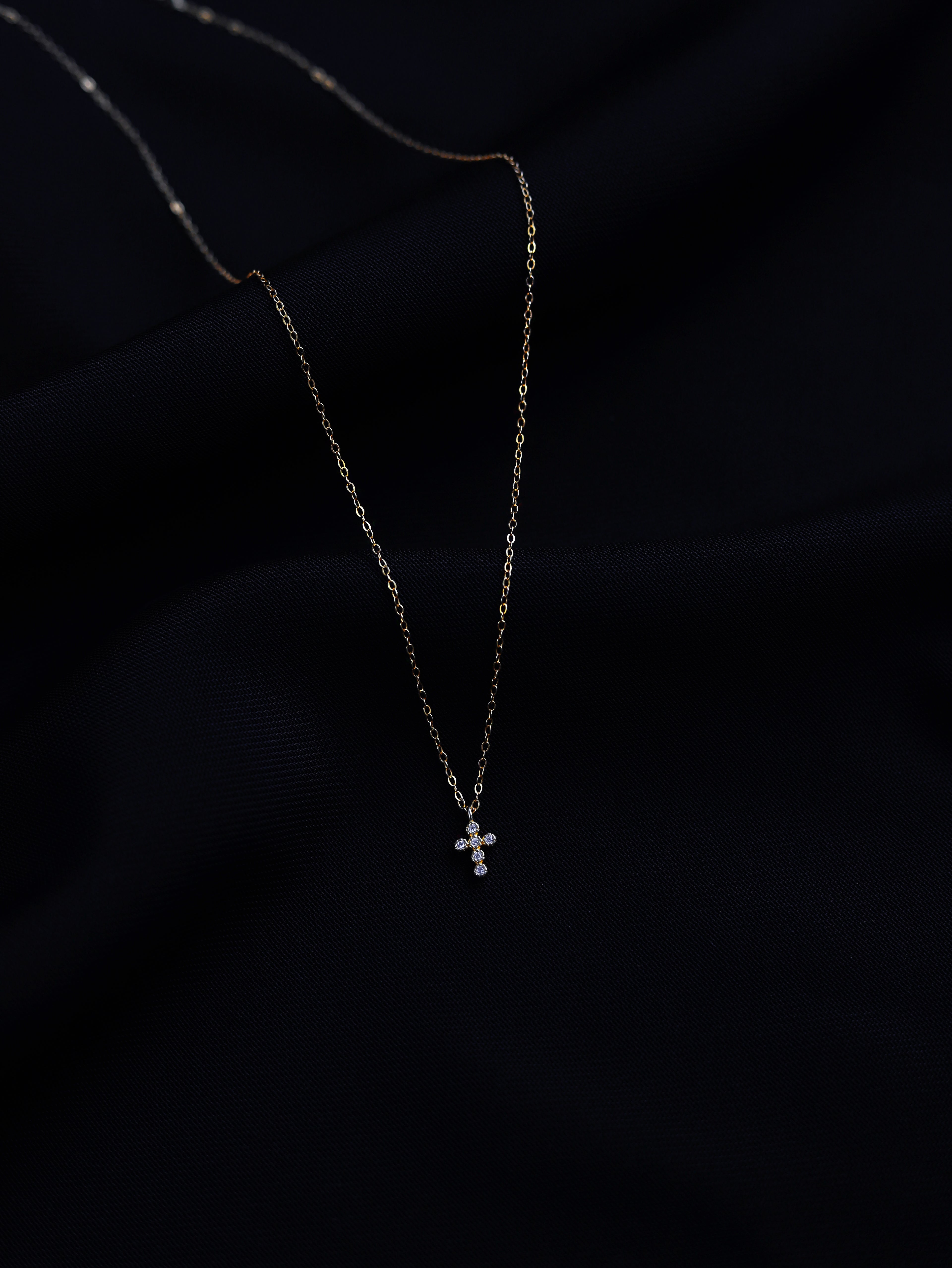 Light & Salt Living · Original Gold Plated Cross Necklace