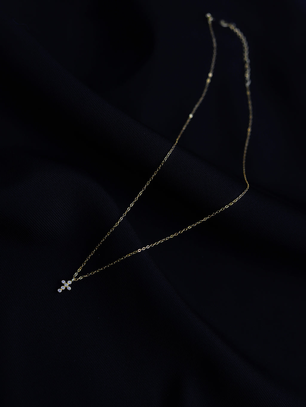 Light & Salt Living · Original Gold Plated Cross Necklace
