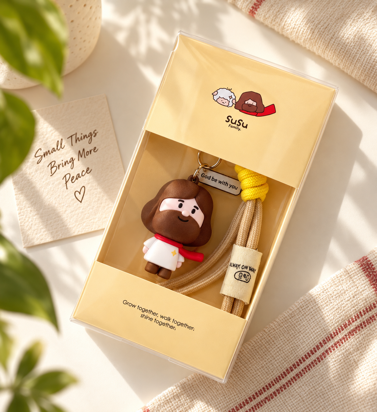 Jesus Keychain — A Little Reminder of Faith Wherever You Go